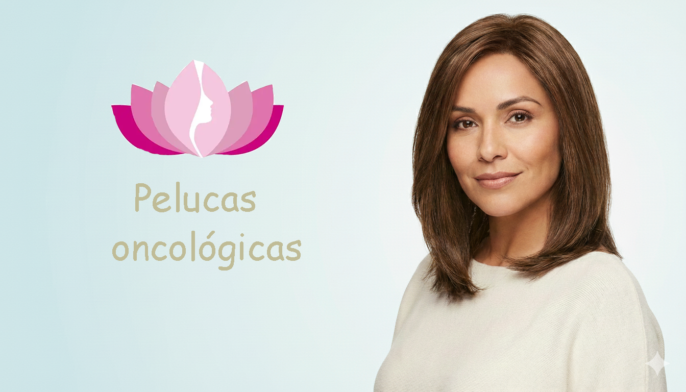Peluca oncológica natural